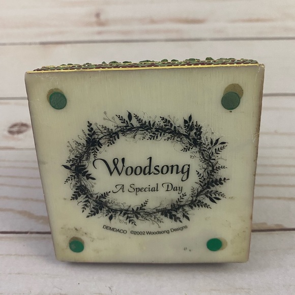 Demdaco Woodsong Bunny Figurine A SPECIAL DAY 2002 Figurine - Picture 5 of 6